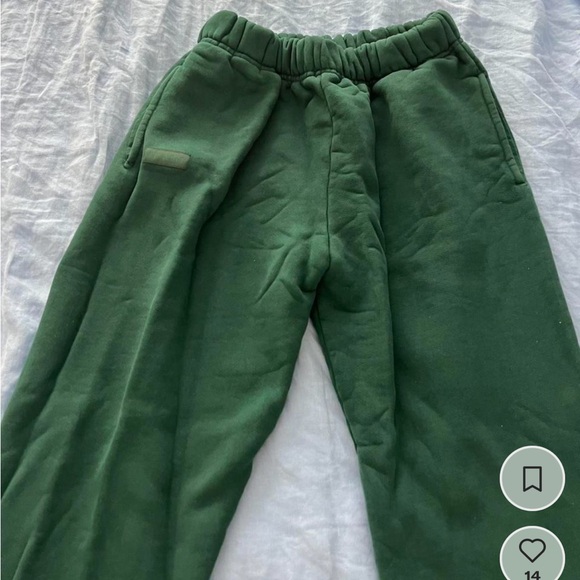 Forest Green Set Active Sweat Set Pants & Hoodie M - Picture 5 of 7